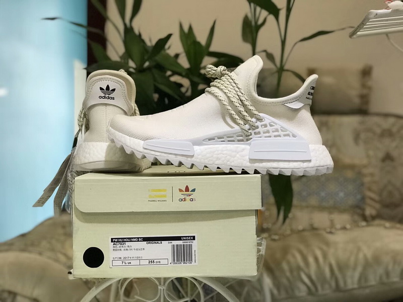 Authentic Pharrell x adidas Hu NMD Trail “Blank Canvas”